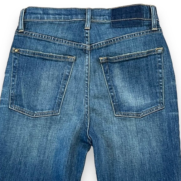 The Great NEW The Straight A High Rise Cropped Length Straight Leg Jeans Size 25 - Picture 7 of 15